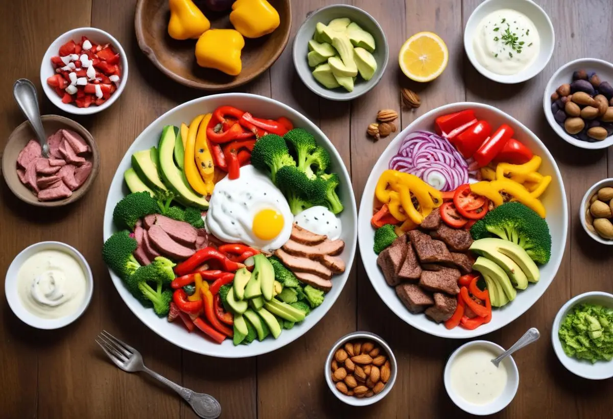 Upptäck fördelarna med låg kolhydrat diet och njut! illustration